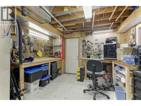 Downstairs Workshop at 450 Holbrook Road W, Rutland South, Kelowna
