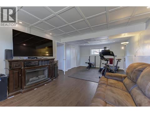 Rec Room/ Downstairs Bedroom at 450 Holbrook Road W, Rutland South, Kelowna
