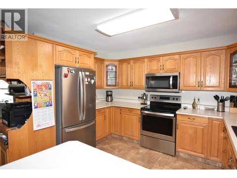 Stainless steel appliances at 415 4 Street, Swan Lake West, Vernon