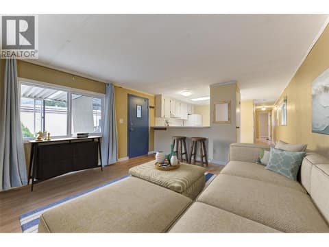 **Virtually Staged - Living Room** at 1929 97 Highway S Unit# 45, Lakeview Heights, West Kelowna