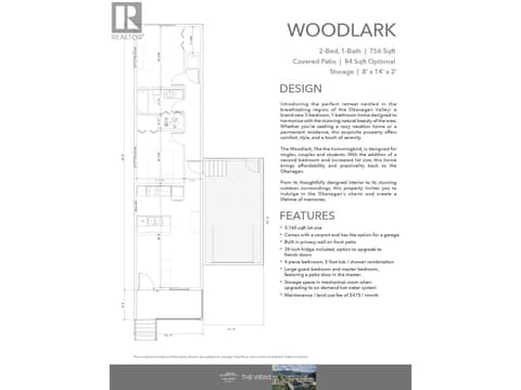 Floor Plan at 12204 Westside Road Unit# 204, Okanagan North, Vernon