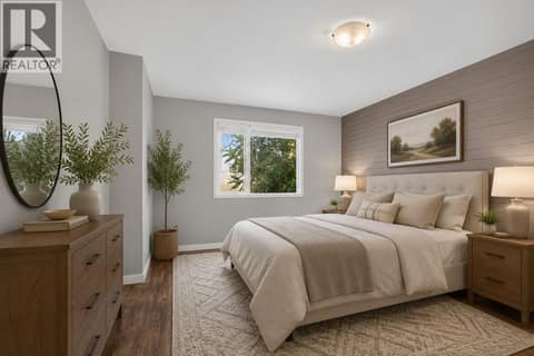 Primary Bedroom ++Virtually Staged at 3302 Pleasant Valley Road, East Hill, Vernon
