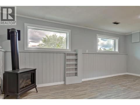 Free Standing Gas Fireplace in Suite. at 5723 Richards Crescent, North BX, Vernon
