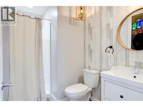 Main floor bathroom at 5723 Richards Crescent, North BX, Vernon