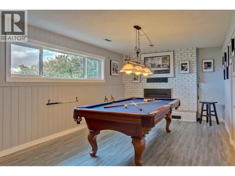 Rec Room that could be part of the suite or main floor at 5723 Richards Crescent, North BX, Vernon