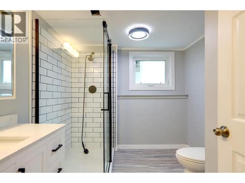 Updated Suite Bathroom at 5723 Richards Crescent, North BX, Vernon