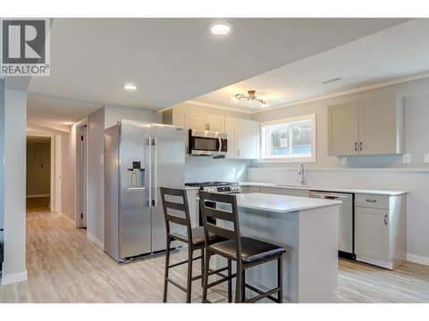 Updated Suite Kitchen at 5723 Richards Crescent, North BX, Vernon