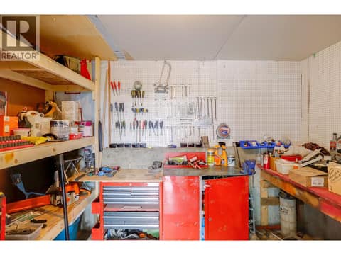 Workshop at back of carport at 5723 Richards Crescent, North BX, Vernon