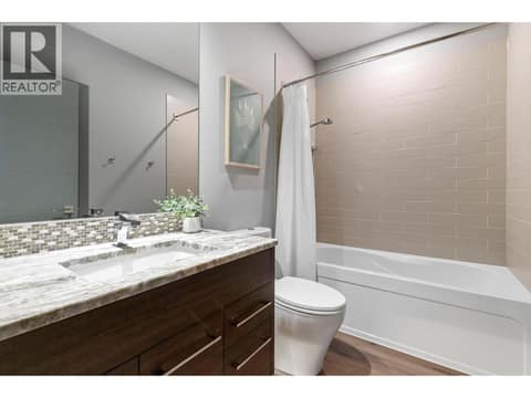 2nd Full Bath on the lower Level at 1502 Marble Ledge Drive, Lake Country South West