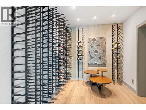 Lower Level Wine Cellar at 1502 Marble Ledge Drive, Lake Country South West