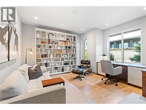 Main floor office at 1502 Marble Ledge Drive, Lake Country South West