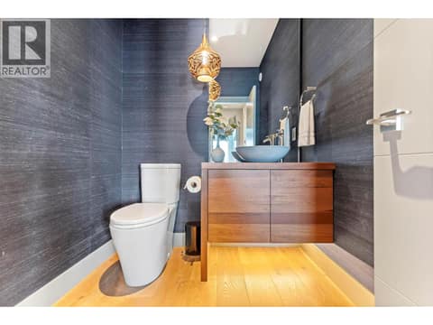 Main Floor Powder Room at 1502 Marble Ledge Drive, Lake Country South West