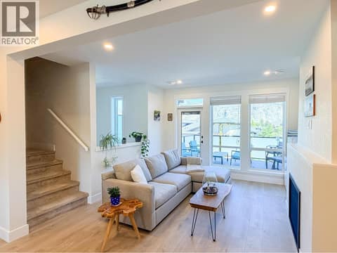 The living room from the dining room. at 8000 Vedette Drive Unit# 36, Osoyoos