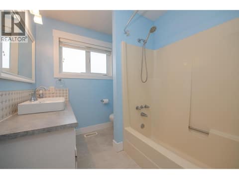 Main floor bathroom at 2855 Burns Avenue, Armstrong/ Spall.