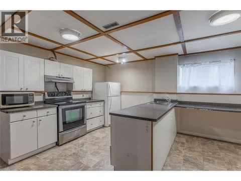 Basement Suite Kitchen at 3448 Old Okanagan Highway, Westbank Centre, West Kelowna