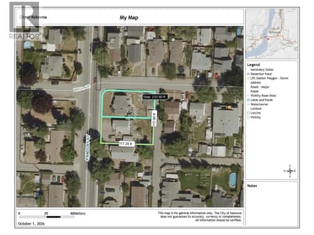 MF4 Zoning Site at 2405 Pandosy Street, Kelowna South