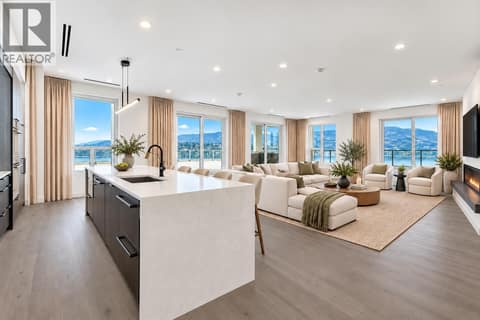 Virtually staged at 3300 Lakeshore Road Unit# PH1406, Lower Mission, Kelowna