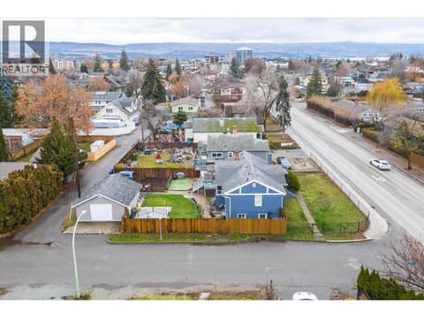 Approx. 108 feet of frontage along Birch Ave at 2415 Pandosy Street, Kelowna South