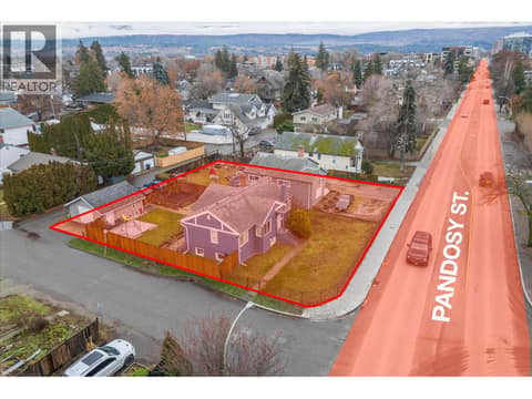 0.31 acre site along a transit corridor at 2415 Pandosy Street, Kelowna South