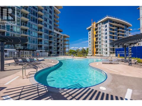 Pool and hot tub area at 3699 Capozzi Road Unit# PH6, Lower Mission, Kelowna