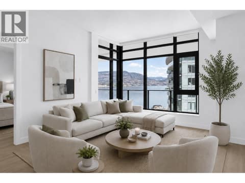 *virtually staged at 3699 Capozzi Road Unit# PH6, Lower Mission, Kelowna