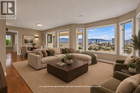 Digitally altered/virtually staged using AI at 657 Royal View Drive, Glenmore, Kelowna