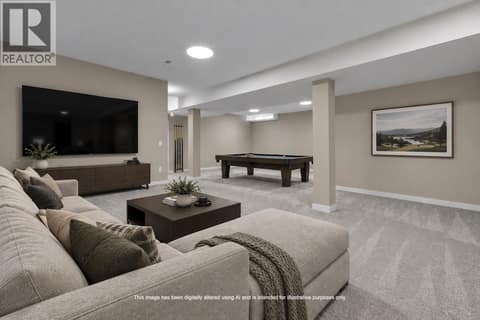 Digitally altered/virtually staged using AI at 657 Royal View Drive, Glenmore, Kelowna