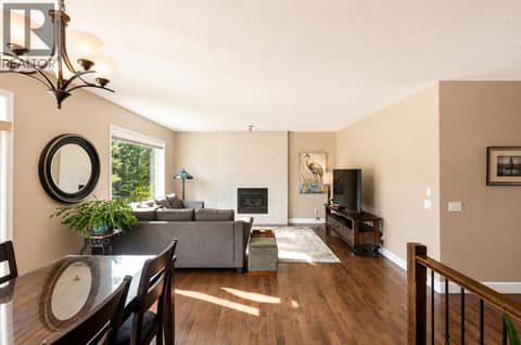 Living/Dining at 2166 Shannon Woods Way, Shannon Lake, West Kelowna