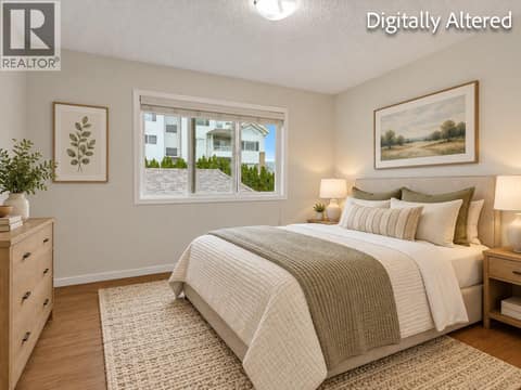 Second bedroom upstairs at 1675 Thayer Court Unit# 3, Glenmore, Kelowna