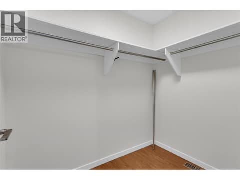 Second bedroom walk-in closet at 1675 Thayer Court Unit# 3, Glenmore, Kelowna