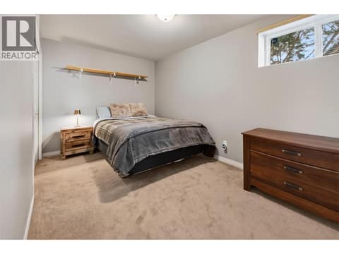 Fifth bedroom lower at 1380 Loseth Drive, Black Mountain, Kelowna