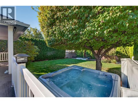 Hot tub! at 1380 Loseth Drive, Black Mountain, Kelowna