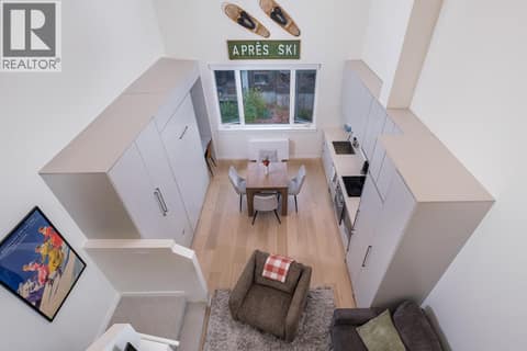 Dining Room / Kitchen at 4280 Red Mountain Road Unit# 405, Rossland