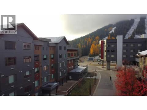 Exterior of The Crescent at 4280 Red Mountain Road Unit# 405, Rossland