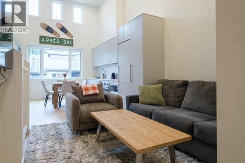 Living Room (Pull Out Couch) at 4280 Red Mountain Road Unit# 405, Rossland