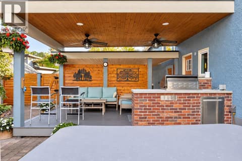 Anyone up for a nice barbecue? Perhaps a glass of wine? at 2071 Abbott Street, Kelowna South