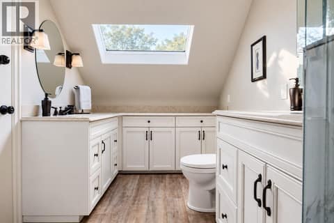 His and Hers sinks and plenty of room for the make up! at 2071 Abbott Street, Kelowna South