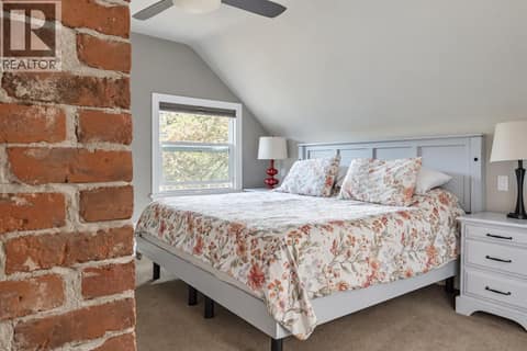 Primary Bedroom with an great view at 2071 Abbott Street, Kelowna South