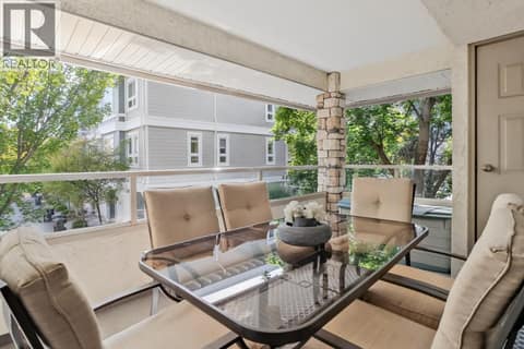 Deck at 3335 Richter Street Unit# 201, Lower Mission, Kelowna