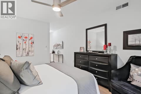Primary bedroom at 3335 Richter Street Unit# 201, Lower Mission, Kelowna
