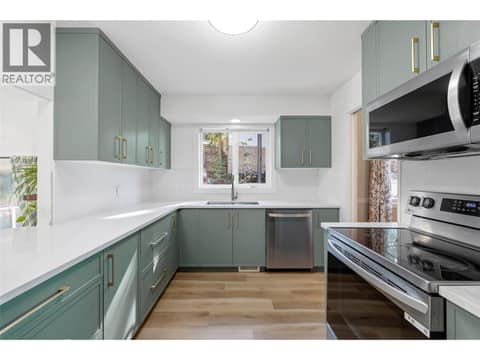 Brand New Kitchen at 2109 Sunview Drive, West Kelowna Estates