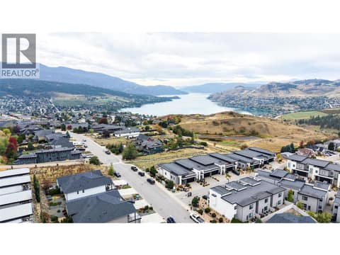 Aerial view of Kalamalka Lake nearby at 881 Mt.Ida Drive, Middleton Mountain Vernon