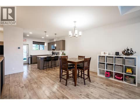 Dining area looking toward kitchen at 881 Mt.Ida Drive, Middleton Mountain Vernon