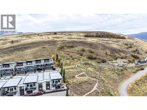 Great area for nature lovers aerial view of luxury Infinity Condo complex and Middleton Mountain Park at 881 Mt.Ida Drive, Middleton Mountain Vernon