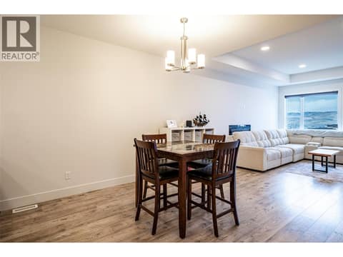 Open plan dining area at 881 Mt.Ida Drive, Middleton Mountain Vernon