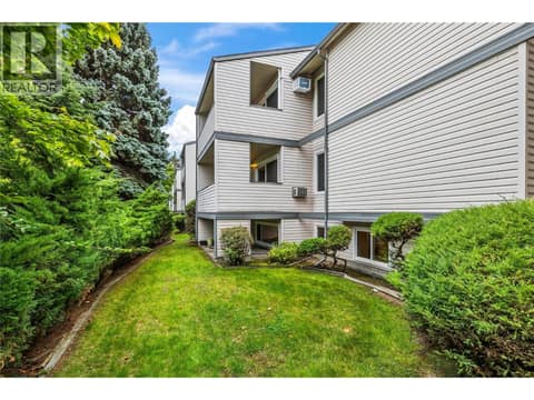 Back Side - Showing Covered Deck at 3000 Richter Street Unit# 6, Kelowna South