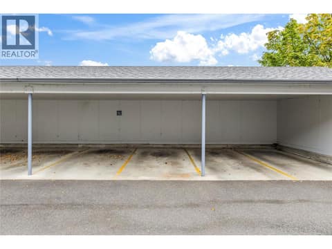 Covered Parking Deep 21' 4"" x 8' 8"" at 3000 Richter Street Unit# 6, Kelowna South
