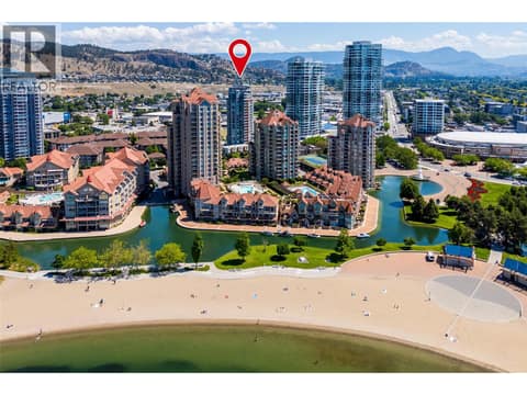 Close to Tugboat Bay at 1151 Sunset Drive Unit# 1504, Kelowna North