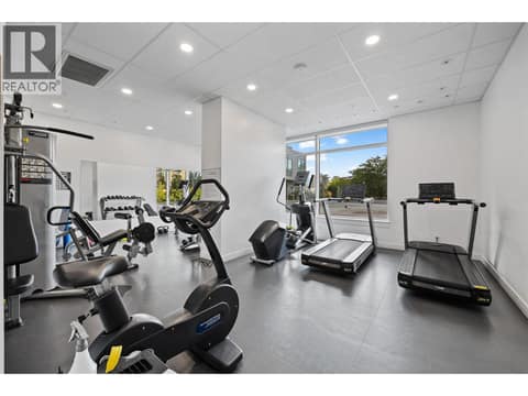 Gym: Common Area at 1151 Sunset Drive Unit# 1504, Kelowna North