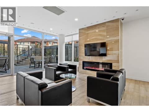 Lounge: Common Area at 1151 Sunset Drive Unit# 1504, Kelowna North